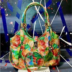 Brahmin Satchel Shoulder Handbag or Purse